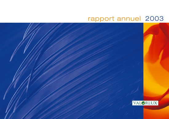 Valorlux Annual Report cover