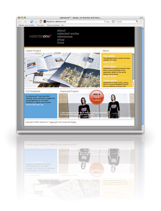 valenteone™ website design and coding