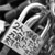 The legend goes that if you put a padlock in this fence in the city of Pécs, you will have eternal love, Hungary | ©